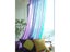 Curtain White Purple String Curtains Pure Color Tulle Bedroom Window Door Carousel 7