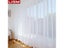 LISM Solid White Tulle Sheer Curtains For Living Room Decoration Curtains For Carousel 2