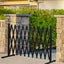 Goslash Picks Garden Gate Security Pet Baby Fence Barrier Safety Aluminum Ind... Carousel 8
