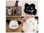 7MM Plush Fabric Fabric Pure Color Solf Atrtificial Rabbit Fur Doll Clothing Carousel 7