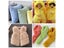 7MM Plush Fabric Fabric Pure Color Solf Atrtificial Rabbit Fur Doll Clothing Carousel 8