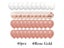40Pcs/Set 12inch Blue Rose Gold Confetti Latex Balloon For Carousel 6
