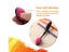 3 Sizes Flat Drawing Painting Makeup Brushes Kit For DIY Scrapbooking Carousel 6