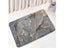 Gray Golden Crackle Marble Shower Curtain Non Slip Bath Mat Set Carousel 5