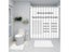 Gray Golden Crackle Marble Shower Curtain Non Slip Bath Mat Set Carousel 7