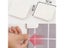 2Pcs Set Shower Curtain Clips Toilet Curtain Rings Anti Splash Bathroom Carousel 4