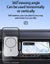 15W MagSafe Wireless Magnetic Charger Car Vent Mount - White Carousel 3