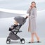 Baby Pram Double Travel Stroller Kids Toddler Foldable Pushchair Carry on Plane Carousel 2