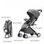 Baby Pram Double Travel Stroller Kids Toddler Foldable Pushchair Carry on Plane Carousel 4