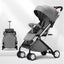 Baby Pram Double Travel Stroller Kids Toddler Foldable Pushchair Carry on Plane Carousel 1
