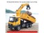 RC Engineering Truck 1:14 Scale 2-in-1 RC Dump Truck with Alloy Grabber Carousel 5