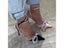 Glitter Rhinestone Women's Satin Summer Party Prom Bridal High Heel Pumps Carousel 7