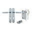 Iver Brunswick Door Lever on Oval Backplate Entrance Kit Key/Key Carousel 1