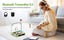 CD Player Portable with Bluetooth, Rechargeable CD Player for Car with Anti-Skip Carousel 5