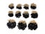 50/100pcs 5-18mm Black Plastic Safety Eyes Eyeball Doll Accessories For Toys Carousel 1