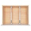 OXO Expandable Dresser Drawer Divider White Set 2pce Carousel 2