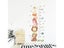 Baby Growth Height Chart Cartoon Wall Decal For Kids' Rooms Carousel 6