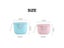 Baby Milk Powder Box 400/500ML Portable Infant Food Storage Case Carousel 6