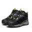 Keen Youths Wanduro Mid Waterproof Boot Black (sizes 1- 7) Carousel 1