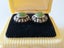 STERLING SILVER, MARCASITE & JADE VINTAGE EARRINGS Carousel 3