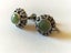 STERLING SILVER, MARCASITE & JADE VINTAGE EARRINGS Carousel 5
