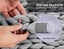 Dreamz Knitted Weighted Blanket Chunky Bulky Knit Throw Blanket 3KG Grey Carousel 6