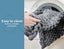 Dreamz Knitted Weighted Blanket Chunky Bulky Knit Throw Blanket 3KG Grey Carousel 10