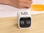 Rotation Cube Timer Custom Countdown Timer Gravity Timer for Work Study - White Carousel 2