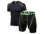 Men Compression Tracksuit Gym Clothes Black Leggings T-Shirt Shorts Carousel 3