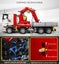 Red & White Pneumatic Crane Truck - 8239 piece - MouldKing: Technical - RC Model Carousel 8
