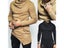 Men's Unbalance Hem Pocket Long Sleeve Basketball Hoodie Tops Carousel 7