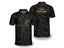 Bowling American Flag Polo Shirt For Men's New Short Sleeve Casual Stretch Carousel 7