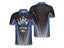 Bowling American Flag Polo Shirt For Men's New Short Sleeve Casual Stretch Carousel 8