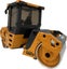 Die-cast Road Roller Model Scale, 1:50, Metal, Huina 1724 Carousel 6