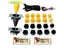 Arcade Joystick DIY Kit Zero Delay USB Controller SANWA 8 Way Joystick 30mm Carousel 7