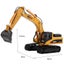 Die-cast Excavator Model Scale, 1:40, Huina 1910 YELLOW Carousel 12