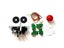 Japan Sanwa JLF TP 8YT Fighting Rocker Topball 5pin Wire Jamma Arcade Kit DIY Carousel 4