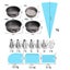 16pcs Cake Decorating Tools Cake Pan Nozzles Sets Baking Supplies Carousel 11