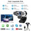 Webcam with LED Mini Camera USB Webcam with Microphone Carousel 3