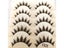 Natural Long Cosplay Makeup Cross Strip Cat Eye False Eyelashes 5pairs Carousel 3