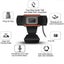 Webcam 720p Rotatable HD Webcam PC Digital USB 2.0 PC Recording Microphone Carousel 3