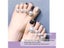 8Pcs Cute Soft Silicone Toe Separators Nail Polish Application Set Easy Toe Carousel 5