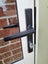 Aluminium Single Door Offwhite 850 W x 2350 H [#3808] Carousel 5
