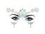 3D Acrylic Glitter Rhinestone Temporary Sexy Face Tattoo Sticker DIY Kids Carousel 8