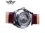 Winner Retro Classic Design Calendar Casual Belt Blue Hands Men's Fashion Carousel 7