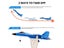 RC Plane SU-27 Aircraft Remote Control Helicopter 2.4G Airplane EPP Foam RC Carousel 7