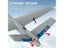 Z51 Predator RC Glider 2.4G 2CH Hand Throwing Foam Plane With Light Fixed 660MM Carousel 7