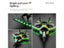 RC Foam Plane With Led Light 2.4G Radio Control Glider Fighter Plane Glider Carousel 3