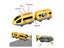 Remote Control Electric Train Toy Set With Wooden Railway Accessories For Kids Carousel 4