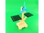 New DIY Solar Fan Model Building Material Kits Hybrid Drive Science Experiment Carousel 4